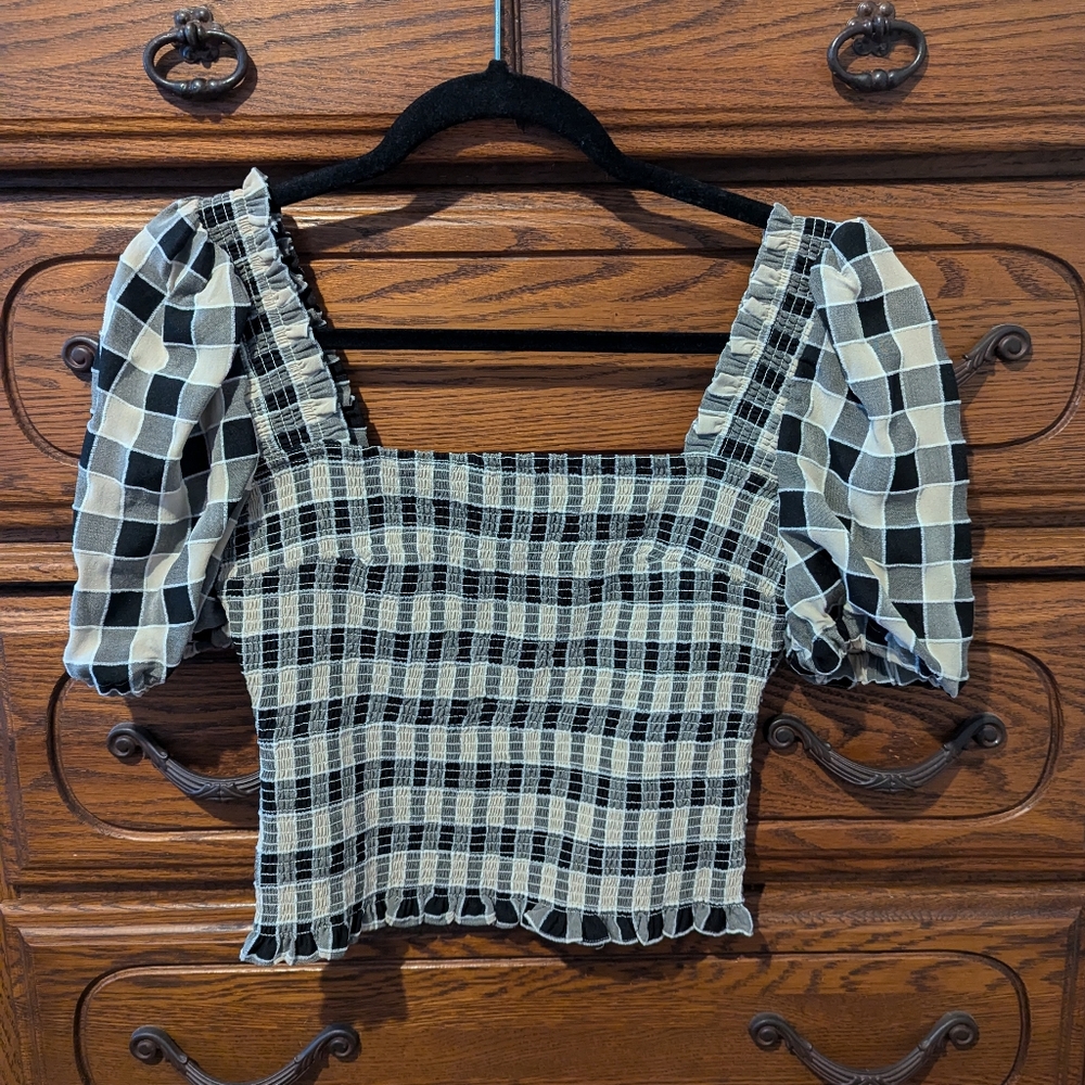 Find Me Now milkmaid Blouse